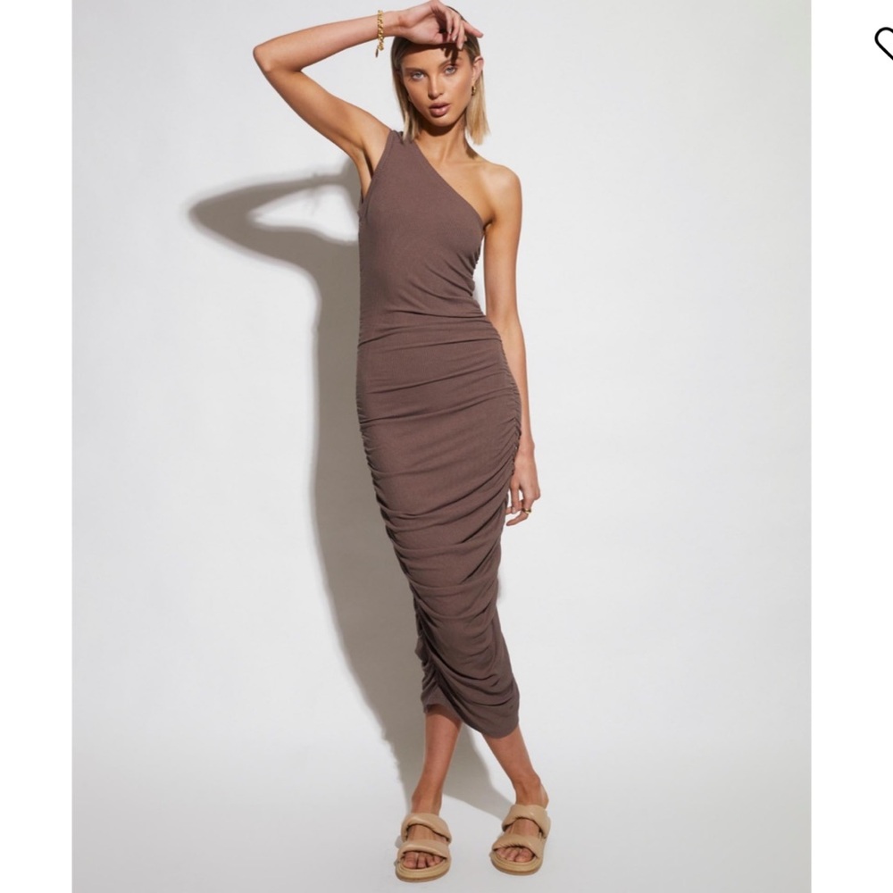 SNDYS Rumour Dress in Latte Sz4 US